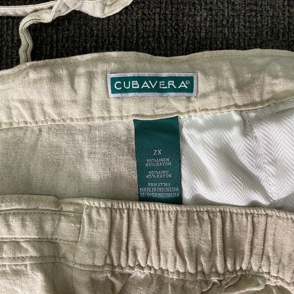 Cubavera Linen & Rayon Tie Pants 2XL - Picture 13 of 13